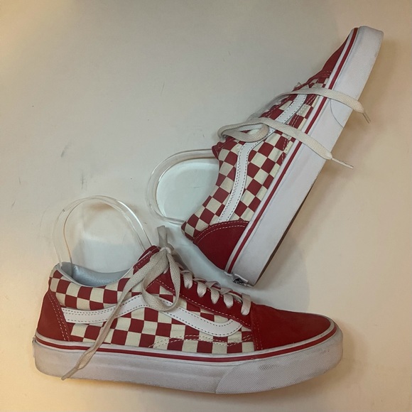 VANS Old Skool Checker Skate Shoes! Wmn 9, Men 7.5 - Picture 5 of 10